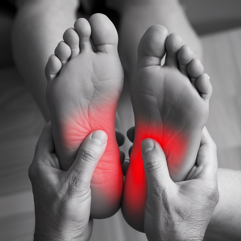 dolor en la planta del pie significado emocional